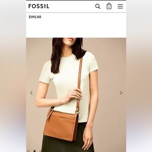 NWT Fossil Crossbody Purse